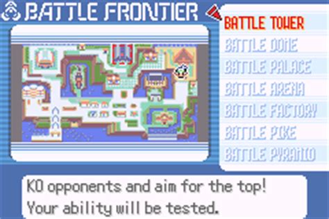 pokemon emerald battle frontier guide|pokemon emerald frontier brains.